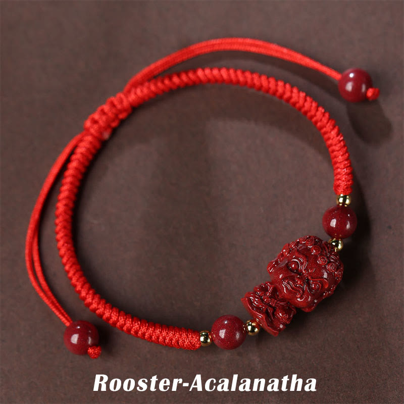 Armband Zinnober Chinesisches Tierkreis – Segen – Bild 12