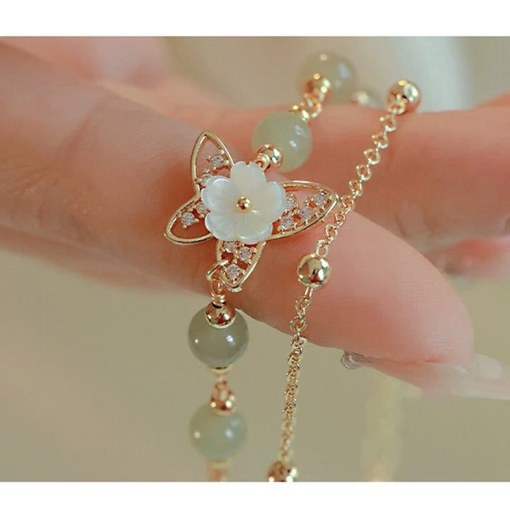 Armband Jade Schmetterling – Glück & Leichtigkeit