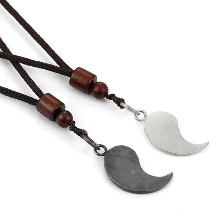 Kette Sterling-Silber Mond Anhänger Schmuck Harmonie