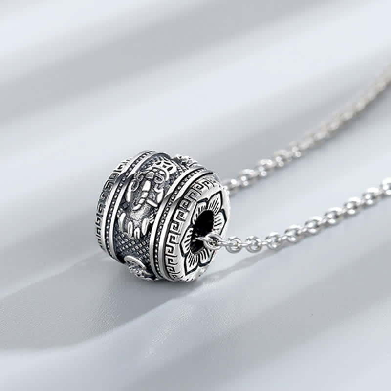 Kette Stein Pixiu – Wohlstand & Mut – Bild 3 – Silber Kette mit Pixiu Anhänger Stein Wohlstand Mut Amulett