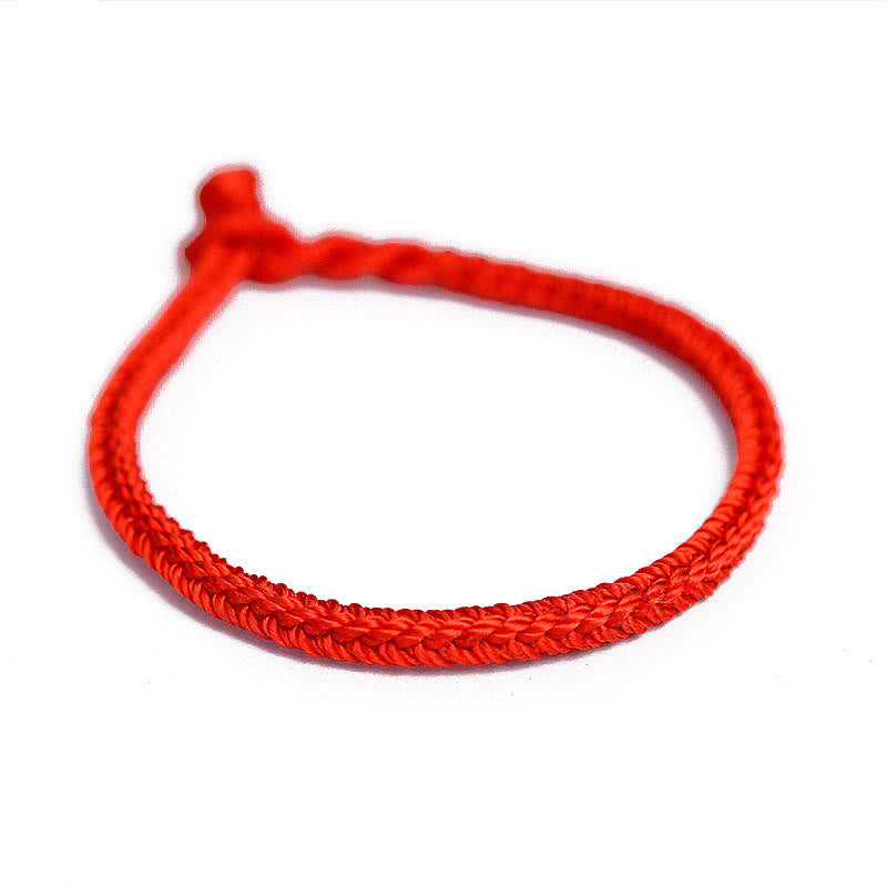 Armband Tibetisches 8-Faden Friedensknoten Schutz