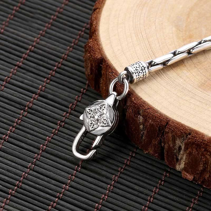 Armband Tibetisches Swastika «Dorje Vajra Om Mani»