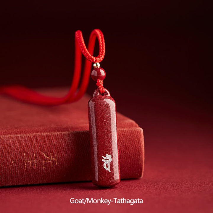 Anhänger Zinnober Geburts-Buddha – Schutz & Glück | Zen Spirit