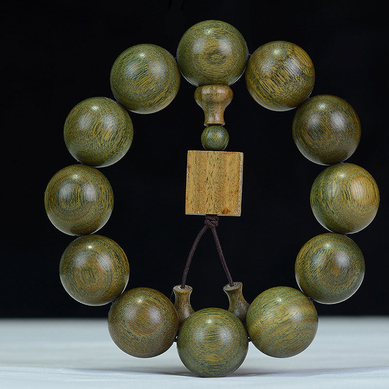 Armband Tibetisches Grünes Sandelholz Heilung