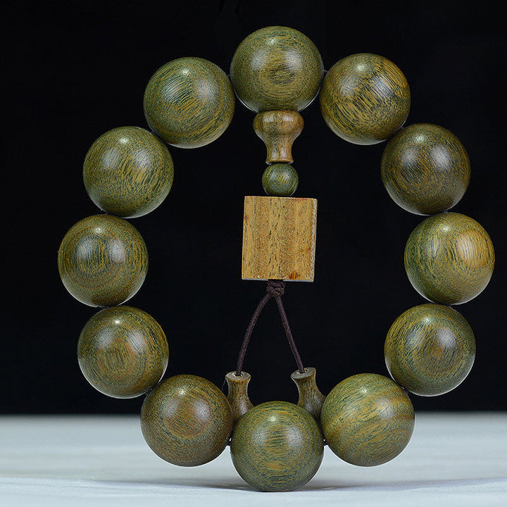 Armband Tibetisches Grünes Sandelholz Heilung