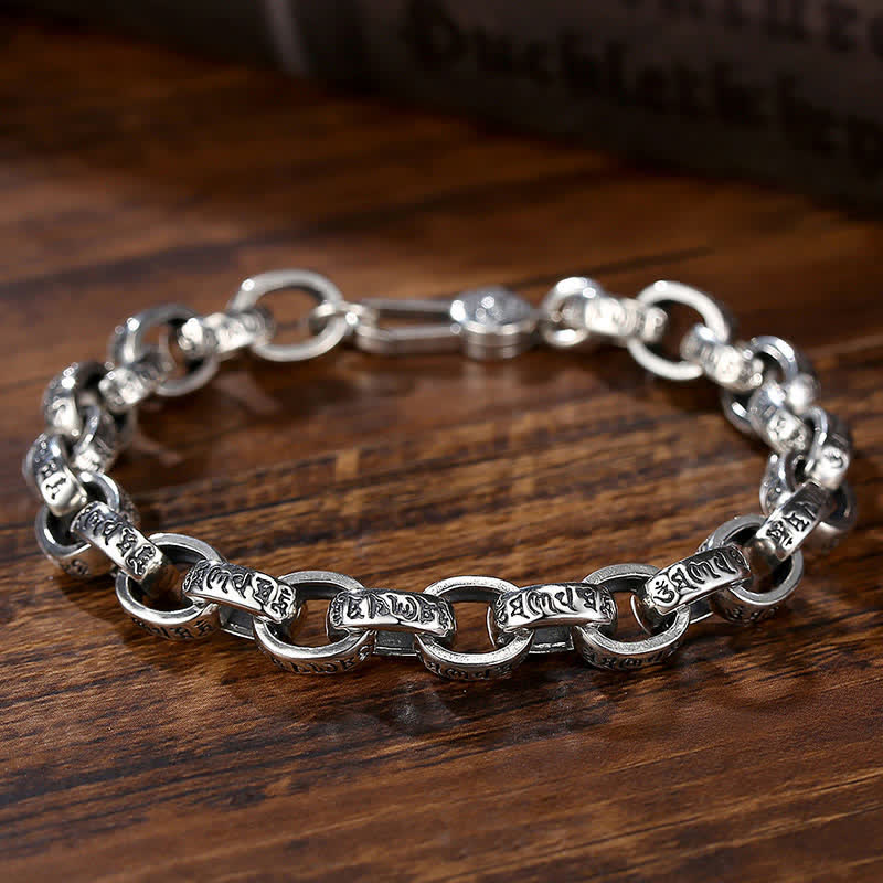 Armband 925 Silber Om Mani Padme Hum – Frieden & Harmonie | Zen Spirit