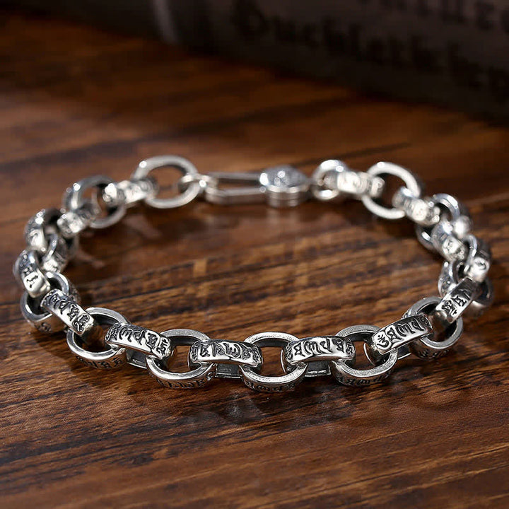 Armband 925 Silber Om Mani Padme Hum – Frieden & Harmonie | Zen Spirit