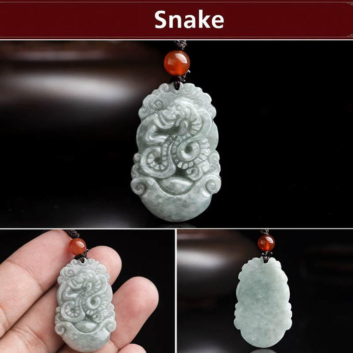 Kette Jade Drachen | Zen Spirit