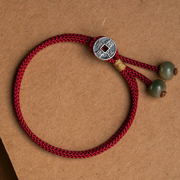 Armband Sternzeichen Talisman Rot Schnur Handgemacht