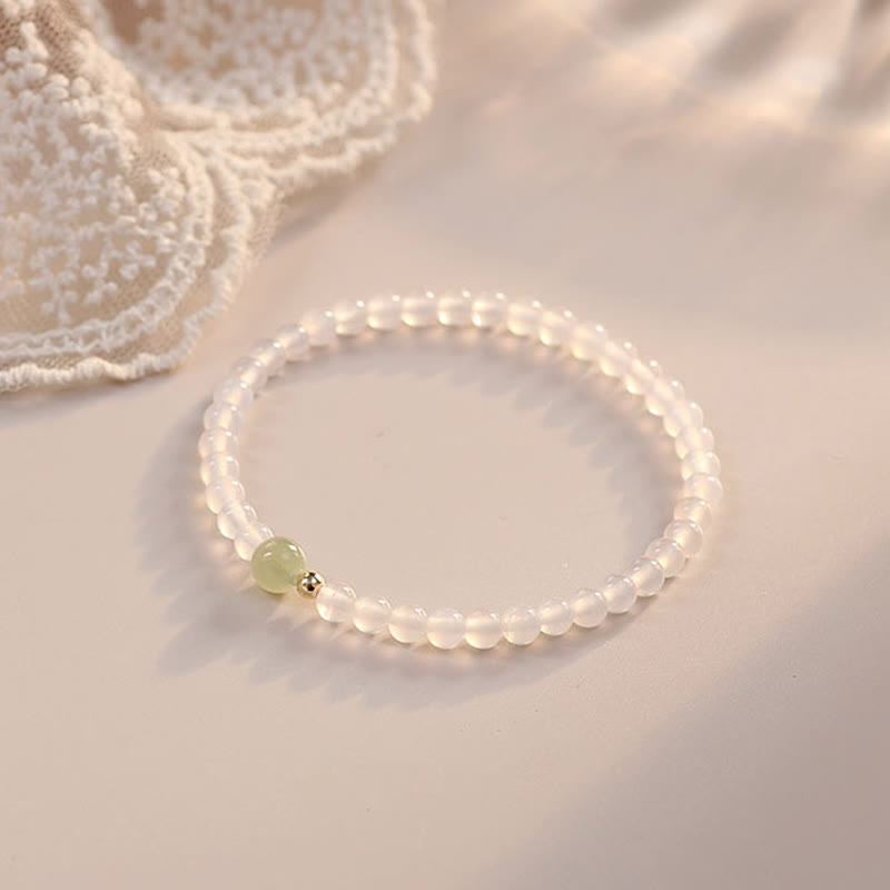 Armband Achat Jade – Schutz & Glück mit grünem Stein elegantes Design