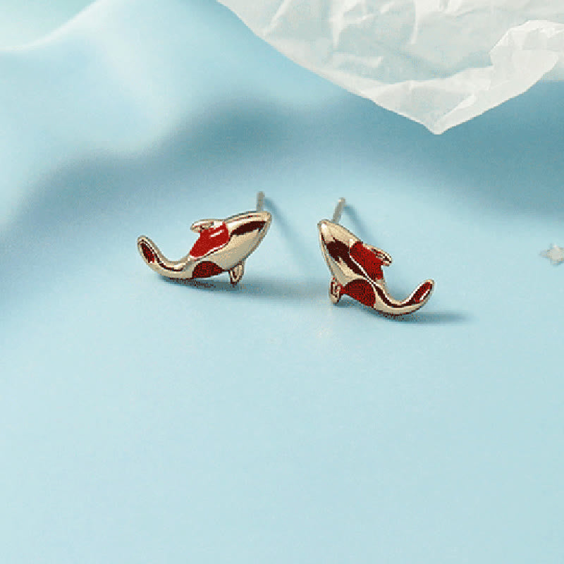 Kupfer Fisch Anhänger – Glück