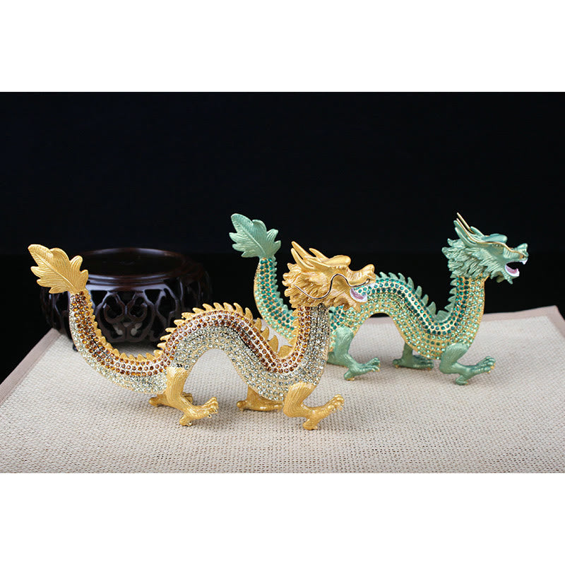 Drache Figur Erfolg Glück Statue