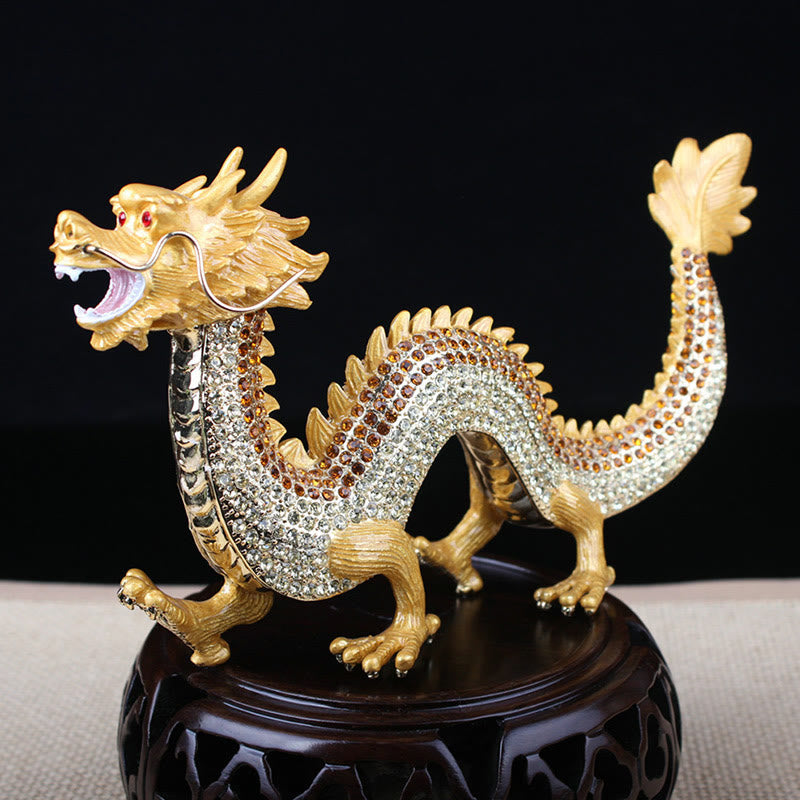 Drache Figur Erfolg Glück