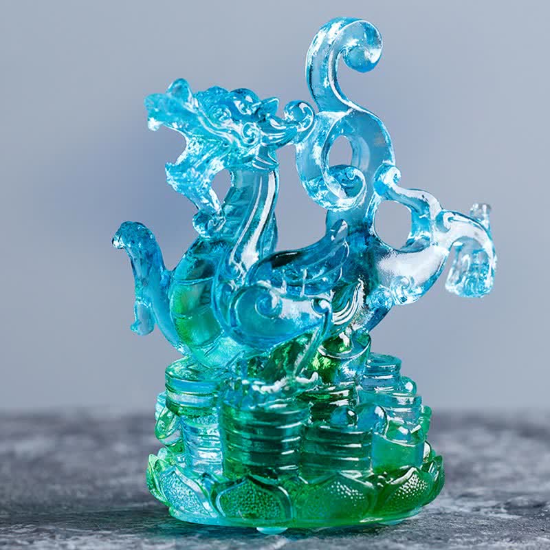 Drache Figuren Liuli Kristall Deko
