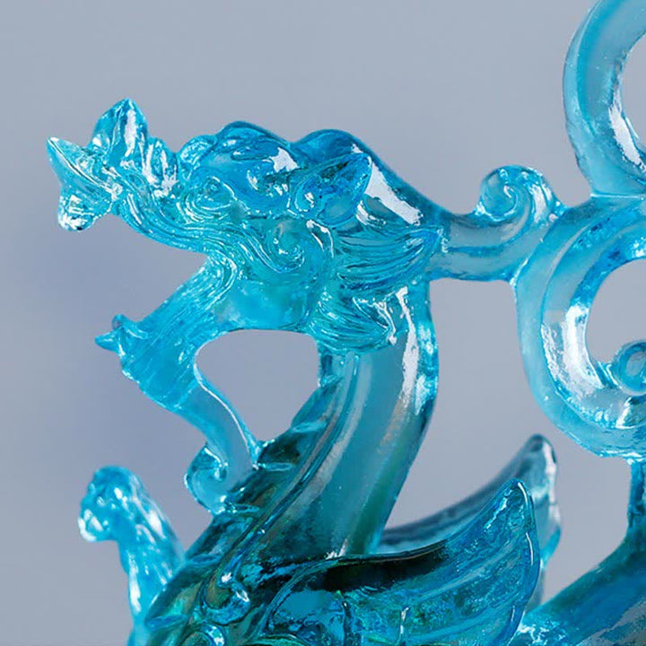 Drache Figuren Liuli Kristall Geschenk