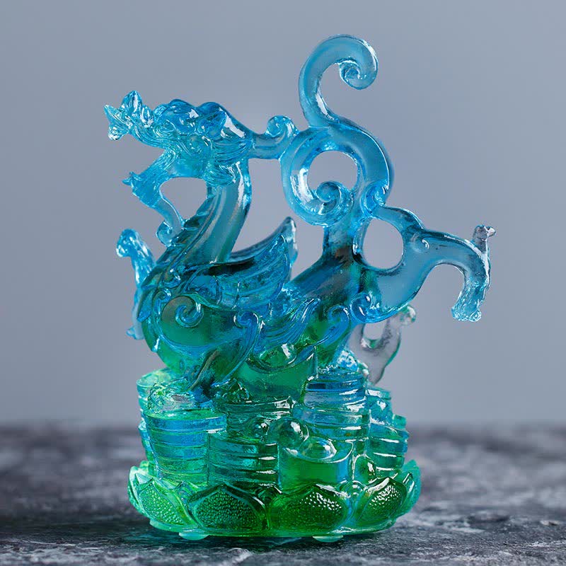 Drache Figuren Liuli Kristall