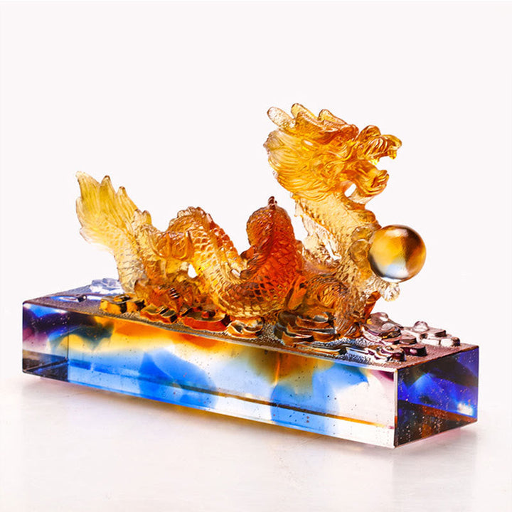 Drachen Figur Deko Liuli Bunt Geschenk