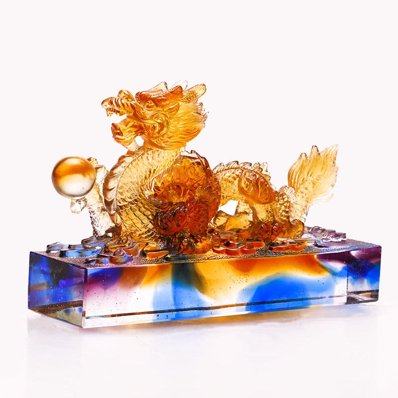 Drachen Figur Deko Liuli Bunt