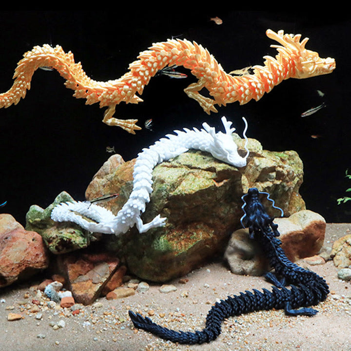 Drachen Figur Leuchtend Feng Shui Deko