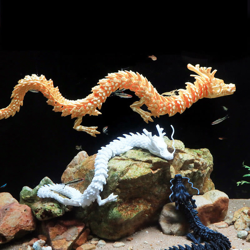Drachen Figur Leuchtend Feng Shui Glücksbringer