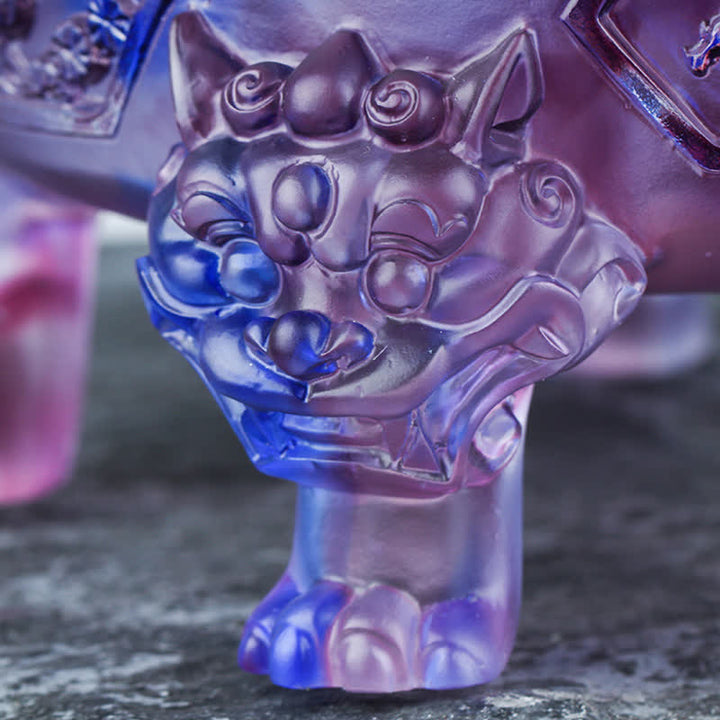 Drachen Figur Liuli Drehbar Geschenk
