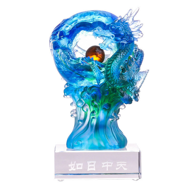 Drachen Figuren Liuli Azurdrache Geschenk