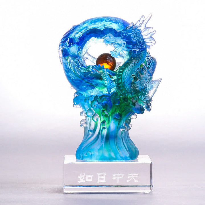 Drachen Figuren Liuli Azurdrache