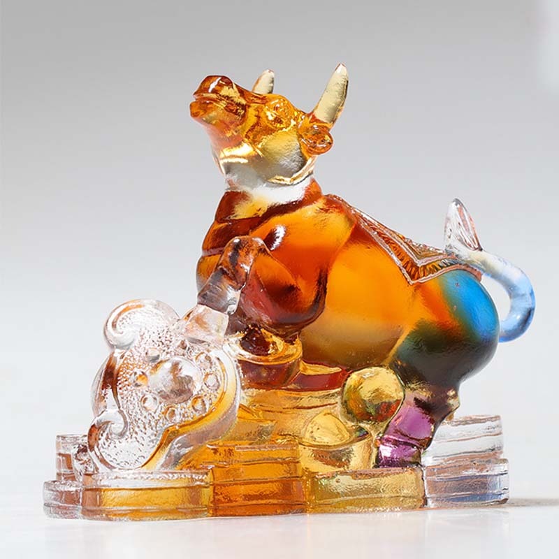 Drachen Figuren Tierkreis Liuli Wohnzimmer