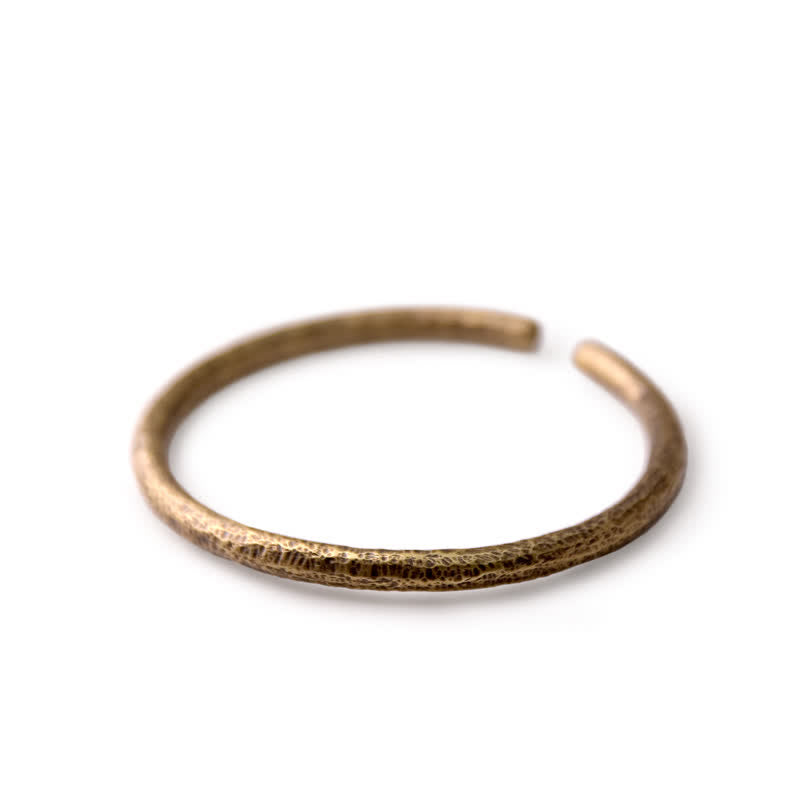 Armband Kupfer Balance Harmonie strukturiertes Design elegant minimalistisch