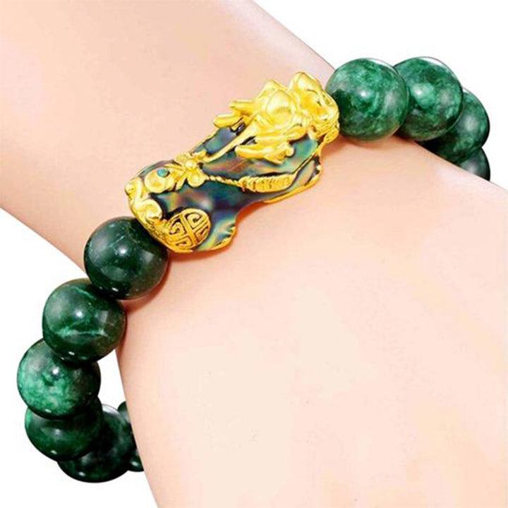 Armband Feng Shui Pixiu Jade - Schutz