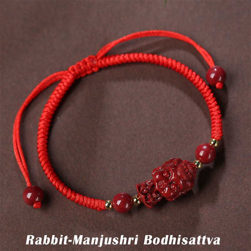Armband Zinnober Chinesisches Tierkreis – Segen – Bild 7