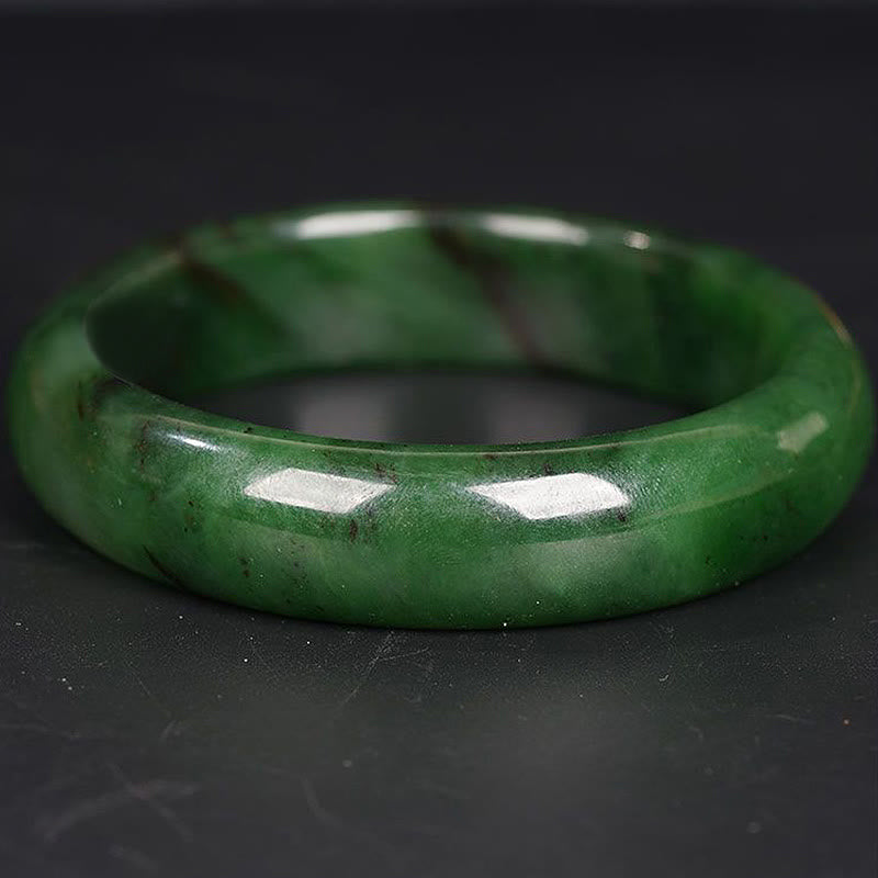 Armband Cyan Jade glänzend poliert grüner Naturstein elastisch tragbar
