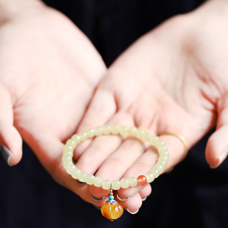 Armband Roter Achat Kristall – Wohlstand in Händen getragen natürlich.