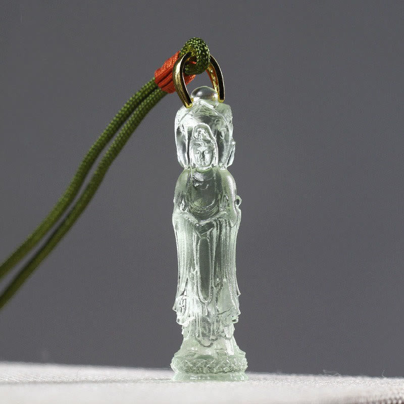 Kette Liuli Avalokitesvara Buddha Harmonie Jade