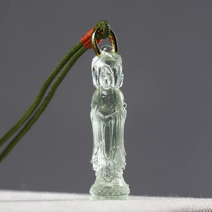 Kette Liuli Avalokitesvara Buddha Harmonie Jade