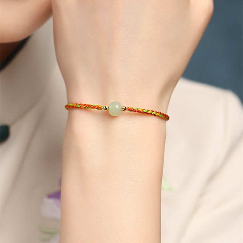 Armband Jade – Glück & Fülle & Segen