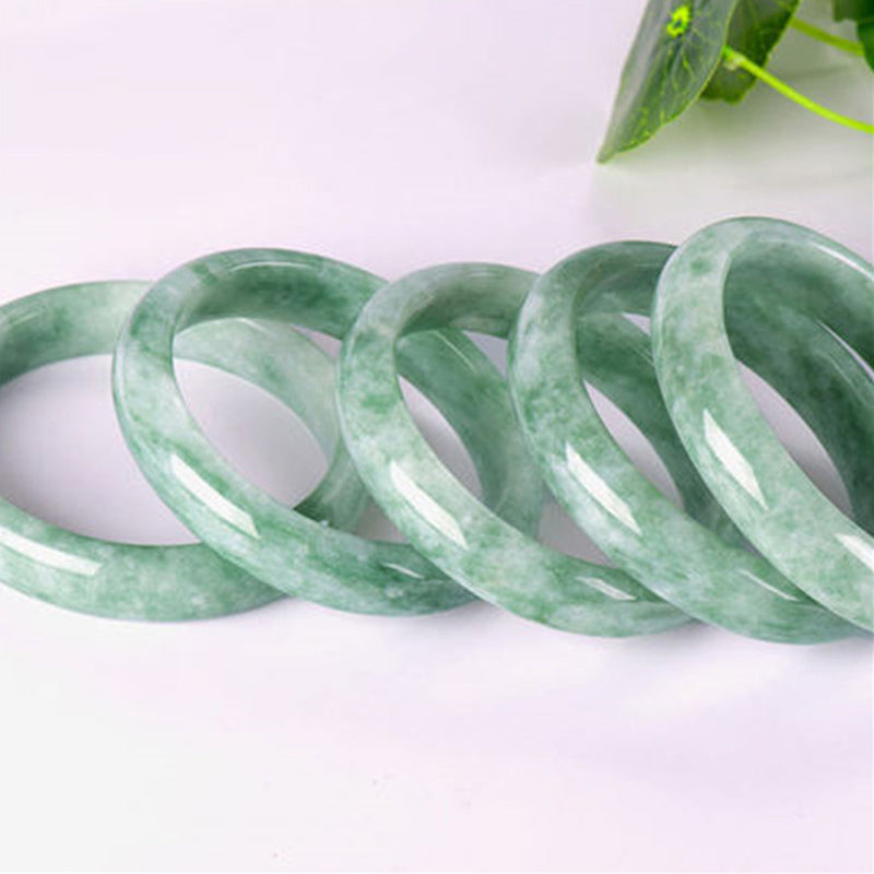Armband Grüner Jade - Glück Fülle