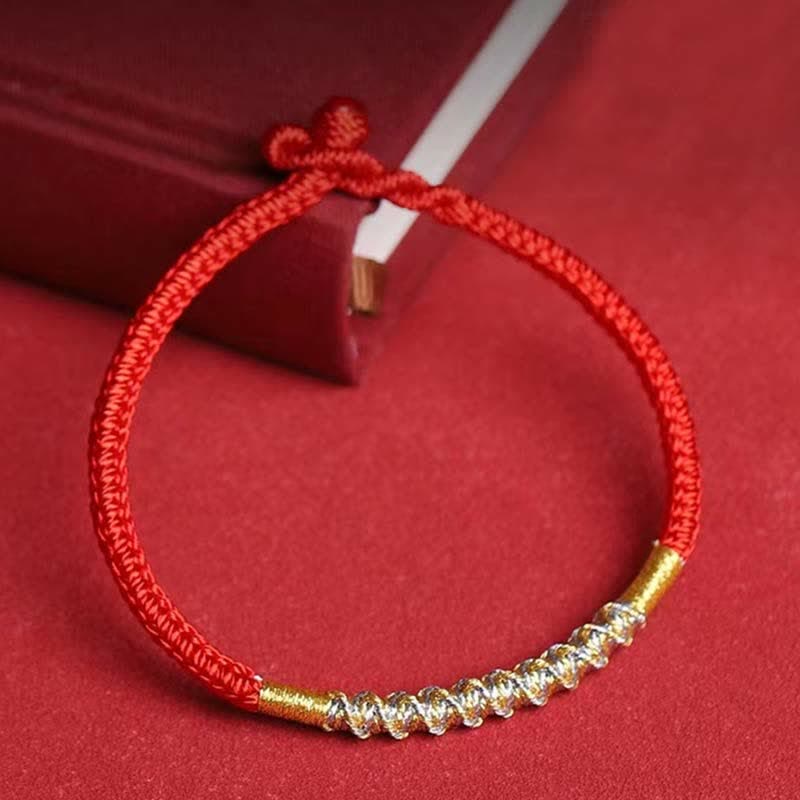 Rotes Armband mit 925 Silber Perlen Schutz und Glück Accessoire