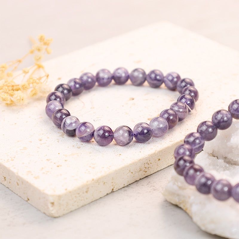 Armband Amethyst - Reinigung