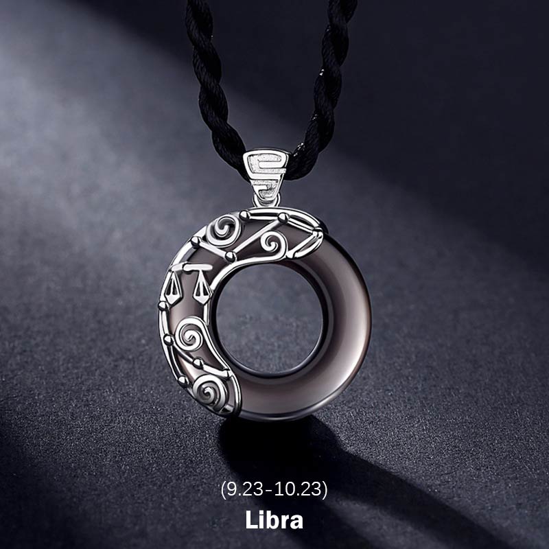 Kette Obsidian Widder – Mut & Glück | Zen Spirit