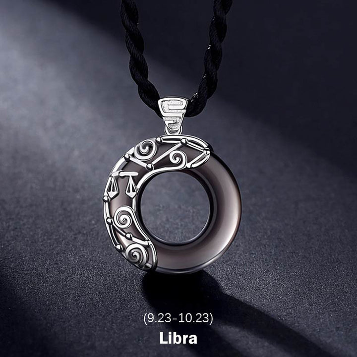 Kette Obsidian Widder – Mut & Glück | Zen Spirit