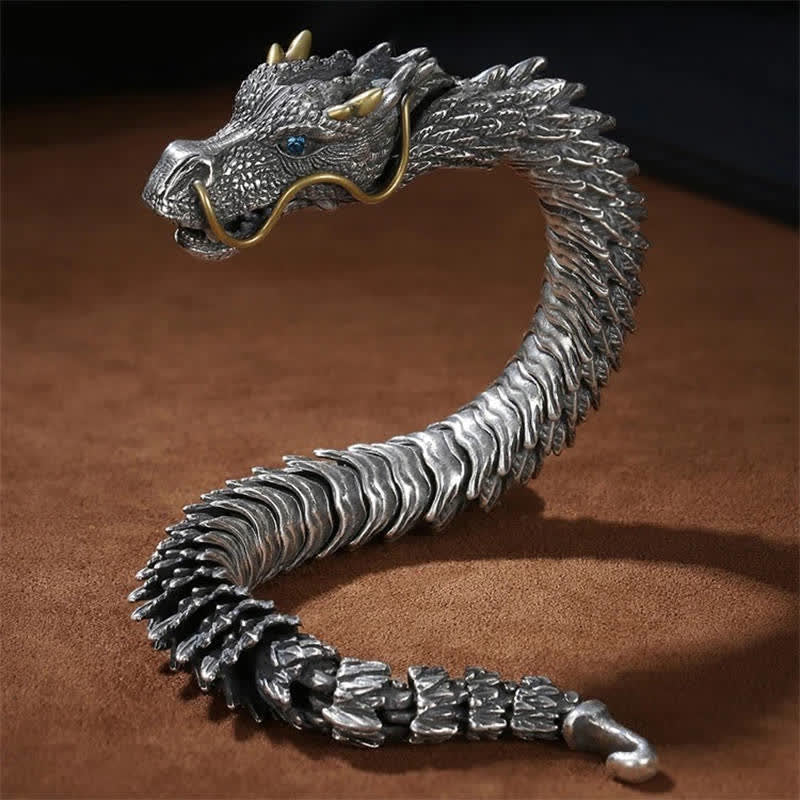 Armband Nordischer Drache Amulett - Glück & Schutz