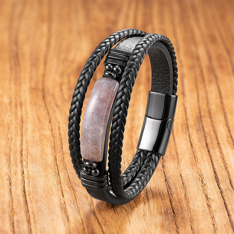 Armband Lapislazuli Hämatit – Stärke