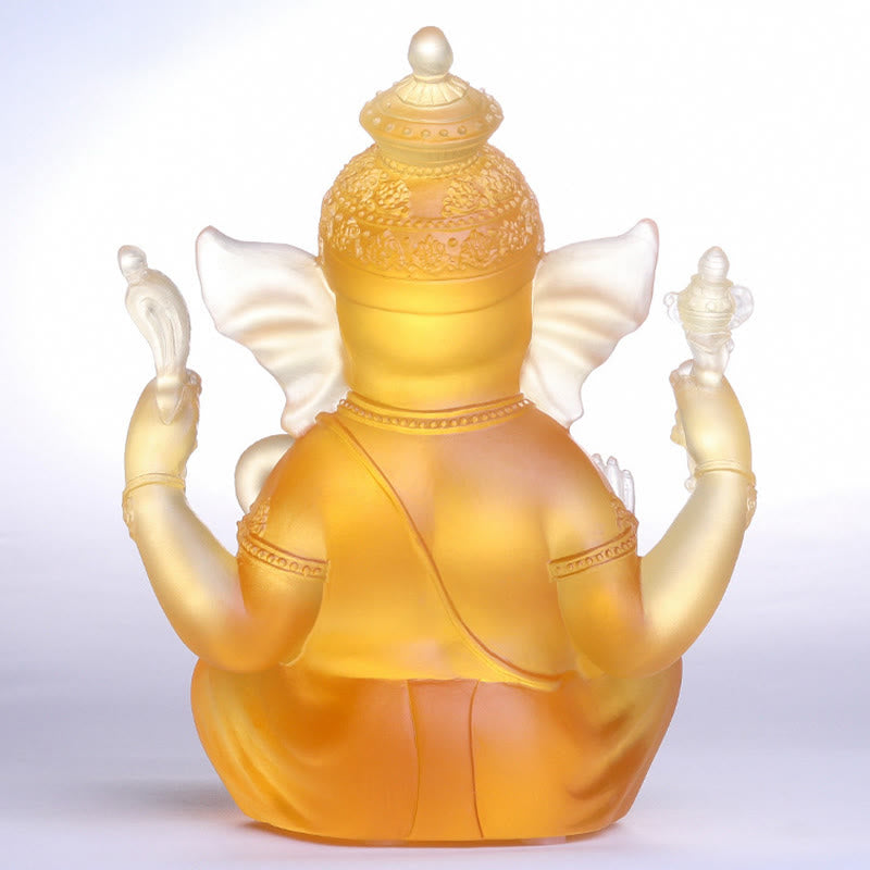 Elefant Figur Ganesha Liuli Kristall Deko