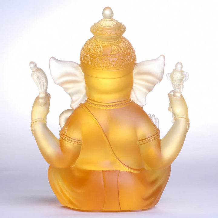Elefant Figur Ganesha Liuli Kristall Deko