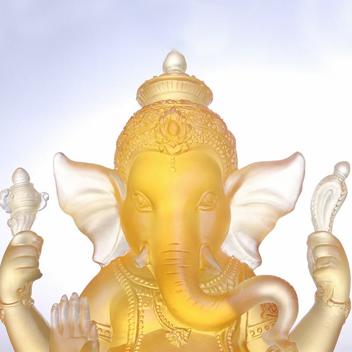 Elefant Figur Ganesha Liuli Kristall Geschenk