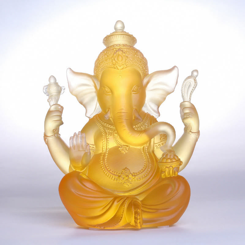 Elefant Figur Ganesha Liuli Kristall
