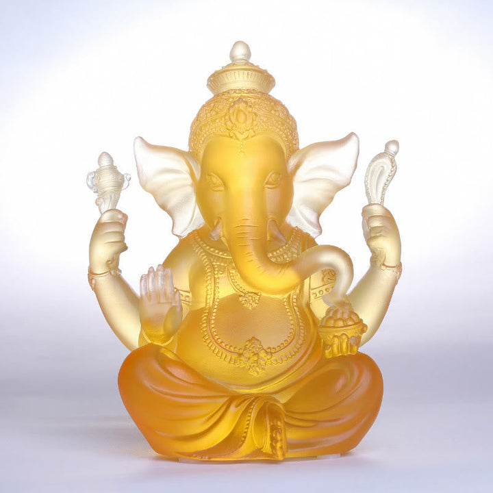 Elefant Figur Ganesha Liuli Kristall