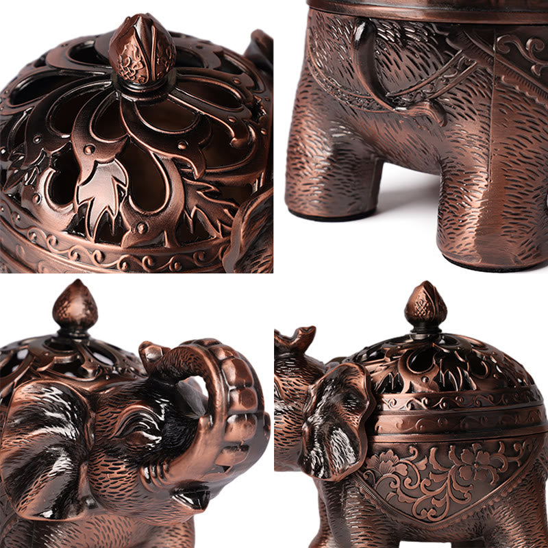 Elefant Figur Räucherhalter Deko