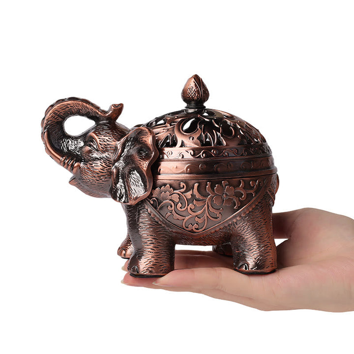 Elefant Figur Räucherhalter